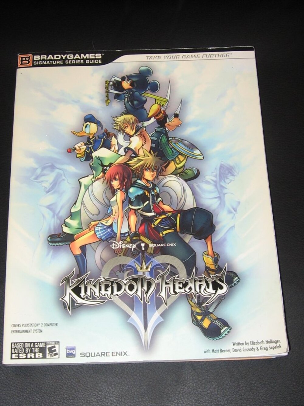 Brady Games Signature Series Guide Disney Kingdom Hearts PS2 Square Enix